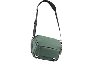 Besnfoto Camera Bag DSLR Camera Sling Bag for Photographer Waterproof Small Crossbody Shoulder Bag Case for Mirrorless Camera, Olive Green