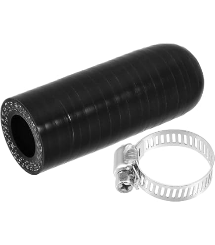 LUXERAD ID Silikon-Schlauchkappe für Kühlmittelheizung, Bypass-Vakuumanschluss, 10 mm, Schwarz