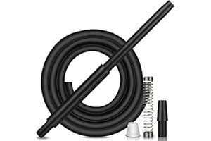 Cookah Tubo per narghilè con boccaglio, set di accessori per tubi Hookah con tubo in silicone, bocchino terminale con guarnizione a molla antipiega, universale per tutti i narghilè – nero H05