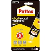 Pattex Strong Epoxy Adhesive, Very sturdy, Very durable, Epoxy Resin Adhesive Suitable for Almost Any Material, Modeling