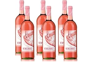 RHEINBERG KELLEREI Weinschorle Rosé, weinhaltiges Getränk, sortenreines Weinpaket (6x1,0l)
