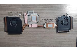 DBTLAP VENTOLA CPU Heatsink Compatibile per LENOVO Thinkpad P52 EP520 Ventola & Heatsink 01HY784 MG75090V1-C190-S9A MG75090V1-C180-S9A