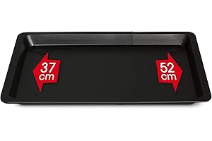 CARE + PROTECT Teglia da Forno Estensibile, Universale, in Acciaio Inossidabile Inox, Antiaderente, Accessorio Originale