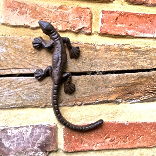 Antikas - Tischdekoration Eidechse, Garten Salamander, Gecko zum Aufhängen Wand-Dekoration