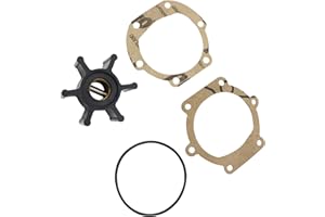 XRmarine 3593659 Seawater Pump Flexible Impeller 21951344 for Vol-vo Penta MD MB AQ BB Series Engines and Also Suitable for Jab-SCO 18673-0003 John-Son 09-1026B Pumps