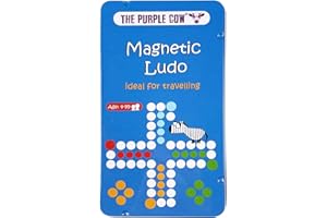 The Purple Cow PC001 Ludo Magnetic Travel Game
