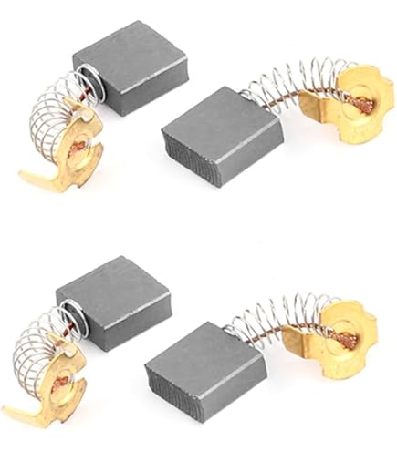 Lot De 2 Balais Charbon Hitachi 1796 - Dimensions 7x17x17 Mm, Neufs, Pour Outillage électrique