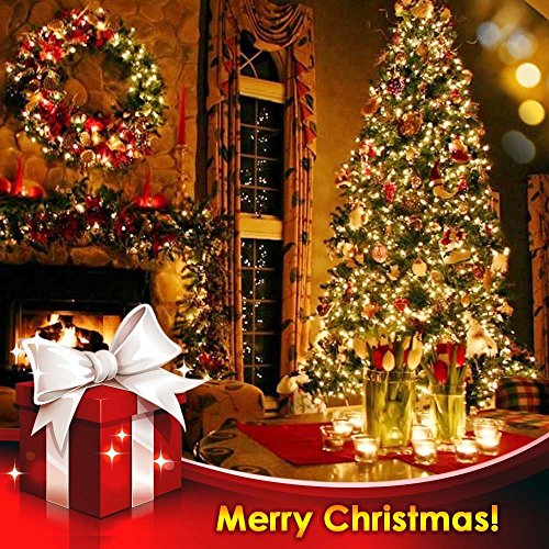 lederTEK, Solar Lichterkette LED Außen Warmweiß 22m 200LED 8 Modi Außenlichterkette Wasserdicht mit Lichtsensor Weihnachtsbeleuchtung Beleuchtung für Weihnachten - 2