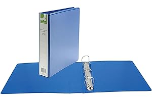 Q-Connect Presentation 40mm 4D Ring Binder A4 Blue KF01331