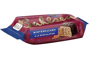 ‎BAHLSEN BAHLSEN Winterkuchen à la Spekulatius - 1er Pack - Rührkuchen mit Spekulatiusgewürzen und Schokoladenstückchen (1 x 350 g)
