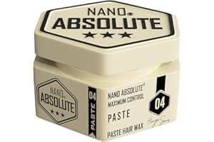 Nano Absolute Matte Hair Wax 140ml | Haarwachs | Haar Styling Wachs | Haargel | Gel Wax | haar wax herren | barbershop Hair Styling (140ml, 04- Paste)