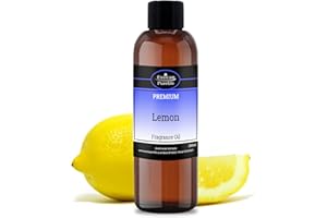 AUTHENTIC OIL CO Lemon Fragrance Oil for Lemon Diffuser, Aromatherapy, Soap, Candles Making, Bath Bombs, Wax Melts, Slime, Oil Burners - Cosmetics Grade, Diffusers Fragrance Oil, Perfume Scent Vegan & UK Made - 100ml