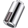 Vvciic Kitchen Sink Mixer Tap, Automatic Sensor Touchless Bathroom Sink Faucet, Intelligent Sensitive Infrared Sensor Adapter, Mixer Tap