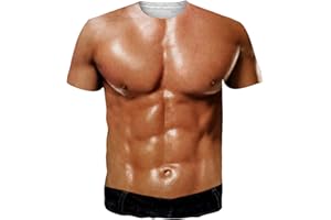 RAISEVERN Unisex topy z nadrukiem 3D koszulki na co dzień koszulki z krótkim rękawem dla mężczyzn kobiet S - XXL