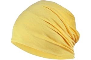 YOFASEN Slouchy Beanie czapka - Chemo Cancer nakrycie głowy z bawełny, czapka do spania, turban, nakrycie głowy, muzułmańska chusta na głowę dla kobiet i mężczyzn