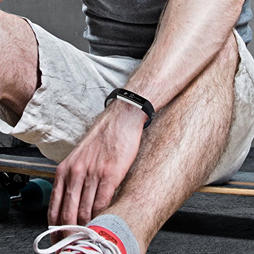 Kutop für Fitbit Alta HR Armband weiches Silikon sports Ersetzerband Silikagel Fitness verstellbares Uhrenarmband für Fitbit Alta HR - 6