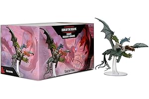 WizKids- D&D Icons of The Realms Miniatures: Set 22-Dracohydra Drago Figura, Multicolore, 96132