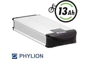 ‎PHYLION Phylion Akku XH370-10J für E-Bike Pedelec 37V 13Ah für u.a. MiFa, Rex, Prophete (D)