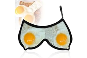PRO-NOKE Funny Egg Fryer Stainless Steel Egg Cooking Rings Slomg Ring Non-Stick Egg Making Molds Funny Touchware Omelet with Handle (Model B#)