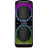 HEPU HP-985 Partybox Bluetooth Hoparl&ouml;r 2&times;6.5&rdquo; Hoparl&ouml;r 20W G&uuml;&ccedil; RGB Işık TWS Destekli