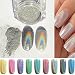 More Care 1g Shinning Mirror Powder Colorful Rainbow Nail Glitter DIY Tool Nail Art Chrome Pigment