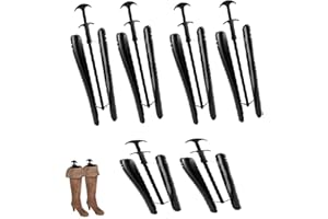 KEYET Black Automatic Boot Trees,16 inch Boot Holders,Automatic Boot Shaper Tree,Shapers Inserts Riding Boots Stand Holder,Extra Long Automatic Black Boot Tree,for Men & Women Shoes