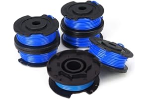 TURMIN Bobine Fil Coupe Bordure pour Ryobi 18v 24v 40v Bobine de Rechange 0,065 Pouce,Compatible avec Ryobi One + AC14RL3A, Coupe-Fil sans Fil Line 11ft-6 Paquets