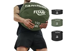 ‎FITARC Fitarc Sandsack Workout-Tasche, Sandsäcke für Krafttraining, Sandsack für Fitness und Krafttraining, Cross-Training & Bewegung, Workouts-Ausrüstung Sand nicht enthalten