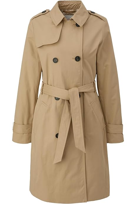 TOM TAILOR Damen 1035329 Basic Trenchcoat mit Gürtel, 10942 