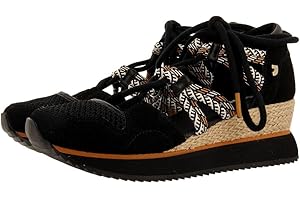 GIOSEPPO Sneakers Abiertos Beige Tipo Espadrille con CUÑA para Mujer IONA