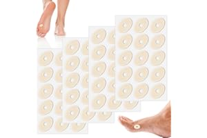 TNSOYCA 60 pièces Pansement Cors Aux Pieds, Pansement Verrue Plantaire, Corn Remover Protecteurs Anti-Friction Réduire Douleur Pied et Talon pour Callosités Orteils