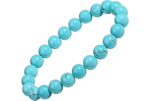 AWARDSEN 8mm Bracelet Pierre Naturelle Femme hommes Pierre Precieuse Bracelet Stretch Perle Bijoux Cadeau pour Femme hommes