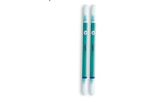 LAMY Lot de 2 effaceurs tourmaline en plastique avec pointe d'effacement et pointe de correction moyenne - Pour effacer l'encre bleu roi uniquement