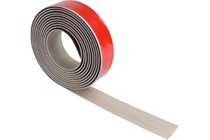 ZTVOWTO 4m×5cm Striscia di soglia strisce di transizione del pavimento striscia divisoria autoadesiva per porta del pavimento striscia di rivestimento del bordo del pavimento(grigio)