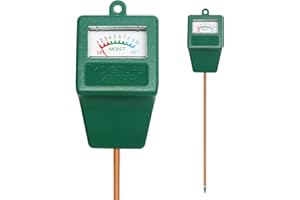 HYCKee Soil Moisture Sensor Meter,Hygrometer Moisture Sensor for Yard, Farm, Garden, Lawn Plants Indoor & Outdoor(No Battery needed) (04A)