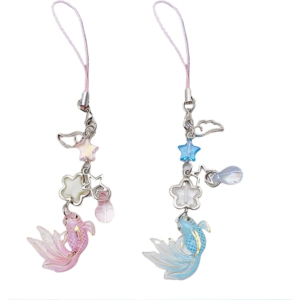 SUNNYCLUE 6 Pièce 2 Styles De Breloques De Téléphone Portable En