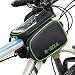 Produktbild Fahrradsitz-Packtasche Fahrradsatteltasche Hinten Fahrrad Pannier Bag Fahrradrahmen Tasche Fahrrad Top Tube Bag Wasserdichte Empfindliche Touchscreen Handy Halterung Für Iphone 6 / 6s / 7 / 7s / 8 / X