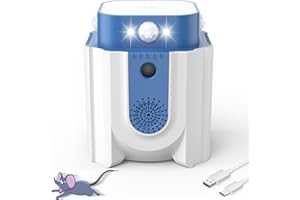 Endbug Ultraschall Schädlingsbekämpfer Indoor, 2023 Upgraded Nagetierabwehr Indoor mit Frequenzumwandlung Ultraschall & PIR & Stroboskop, Schädlingsvertreiber Plug in für Haus, Dachboden, Garage,