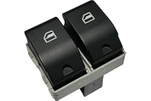 LEDFEWAG Commutateur de Lève-vitres côté passager pour Auto 6Q0959858 Compatible Pour Polo pour seat Ibiza Cordoba