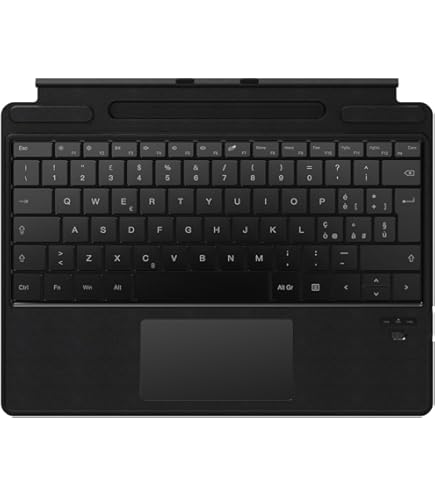 Microsoft Surface Go2 o Go3 - Type Cover - Tastiera nera : Amazon