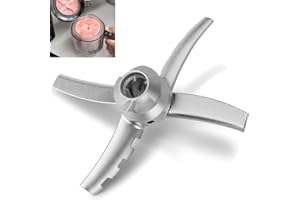 AUMUA Zapasowe ostrze kompatybilne z maszyną do lodów Ninja CREAMi Deluxe NC501EU, ostrze do wiosła, części zamienne do deserów Ninja i Ice Cream Maker NC500 NC500C NC501 NC501H akcesoria