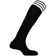 Mitre Adult Mercury 3 Stripe Football Socks | Football Team Kit | Lightweight Long Sock | Breathable Sports Sock
