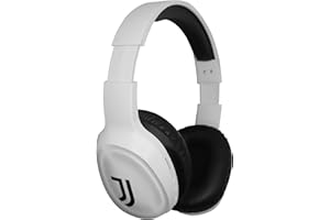 TECHMADE Juventus - Cuffie Senza Filo Cuffie Wireless Over-Ear, Cuffie Bluetooth Pieghevoli, Cuffie con Microfono Incorporato, HiFi Stereo, Micro SD Slot, FM Radio per iPhone/Android/Viaggio/PC