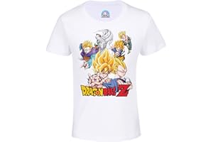 French Unicorn T-Shirt Enfant Mixte Dragon Ball Z Personnages Goku Manga Anime Japon