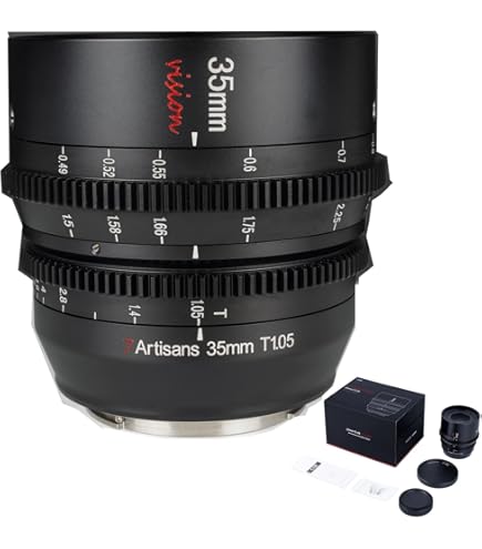 7artisans 25mm T1.05 シネマレンズ Eマウント ND付 7artisans 25mm T1.05 Cine Lens for Sony-E-Mount Camera,Manual APS