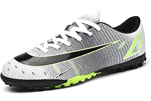 IFIKK Chaussures de Football Crampons Homme Professionnel Spike Chaussure de Foot Adulte Enfant Antidérapant Entraîneurs de Football Chaussures pour Adolescents Football Boots