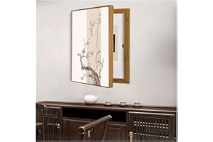 WBBML Electrico Decorativos Caja Medidor Versión Vertical Sin Perforación Pintura Decorativa Caja Contadores Tapar Cuadro de Luz Decora Sala de Estar(C,30x40cm)