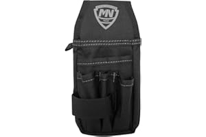 MCGUIRE-NICHOLAS Mini Organizer | Mini Organizer Pocket Attachment for Tool Belt | Durable and Compact Tool Holder | Nylon, 1 Pack