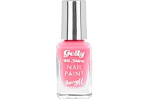 Barry M Gelly Hi Shine Nail Paint, Shade Calla Lily |Pink Glossy Nail Polish