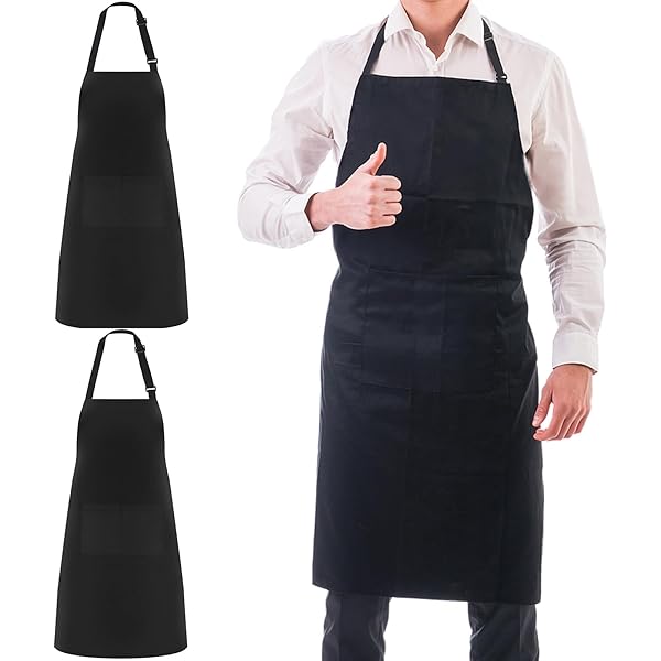 2 Cappelli Da Chef Nero - Morbidi E Regolabili Per Cucina Professionale E Casa - Foto 5